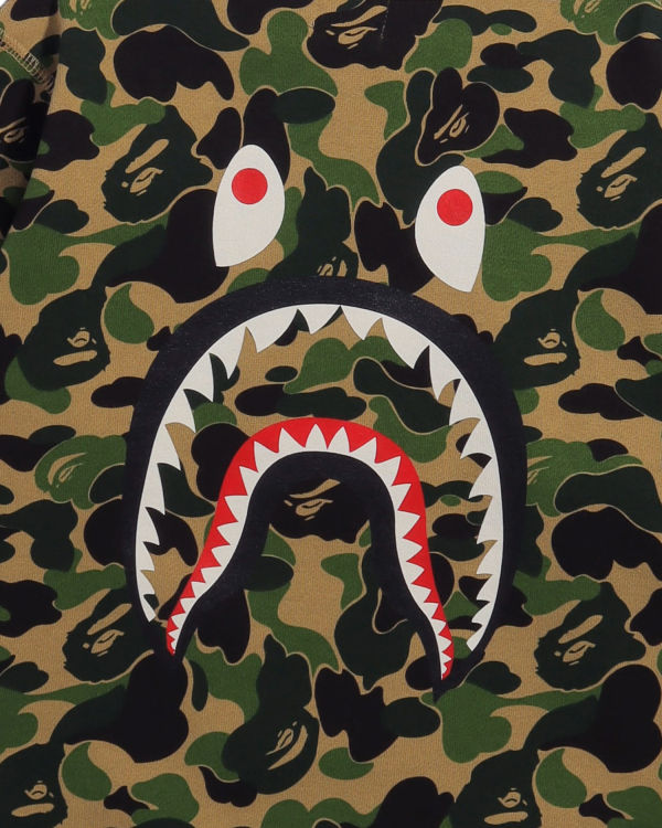 Sweats Bape ABC Camo Shark Crew Neck Vert Enfant | UUY-68278720