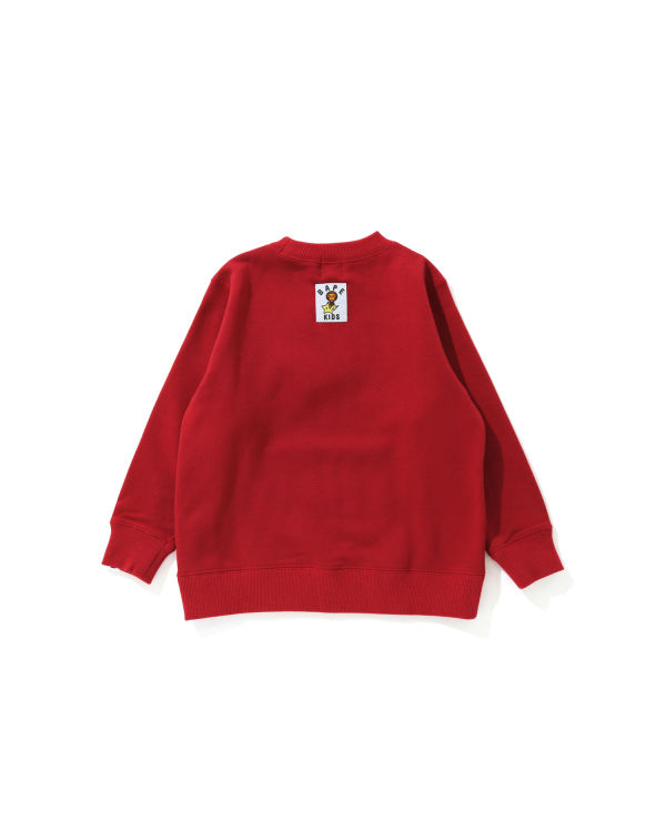 Sweats Bape Milo Christmas Tree Crewneck Rouge Clair Enfant | SBT-92541324