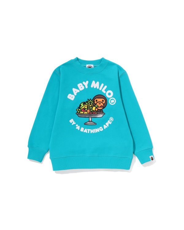 Sweats Bape Milo Fruit Crewneck Menthe Enfant | LMM-30623749