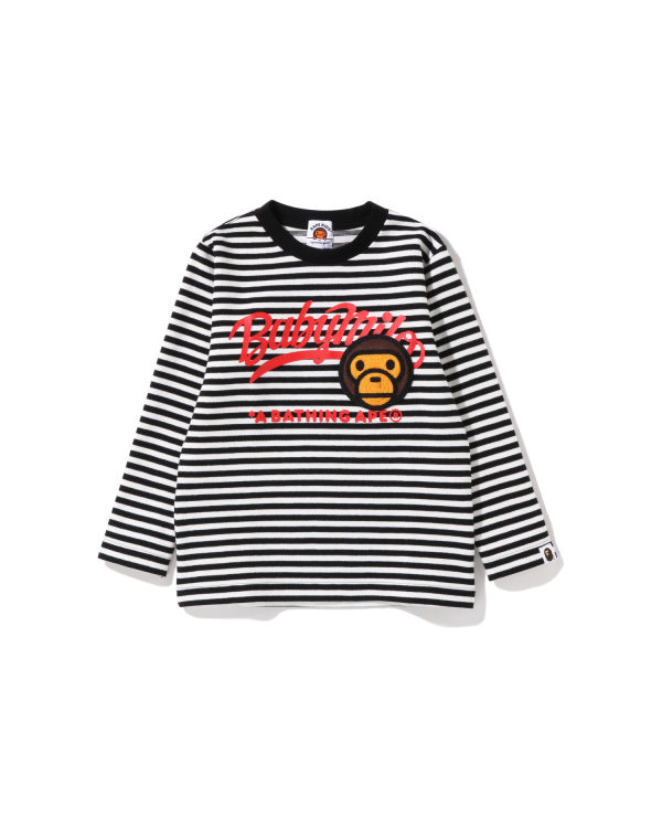 Sweats Bape Milo Patch Hoop Crewneck Noir Enfant | JQU-27729830