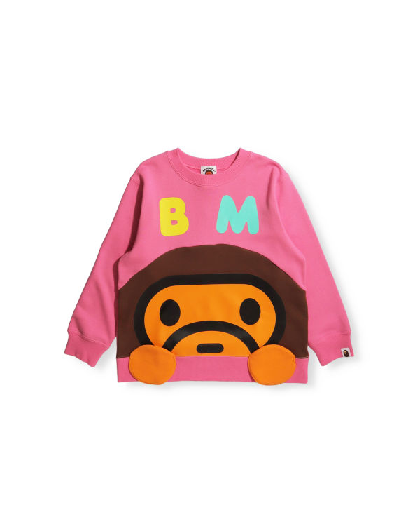 Sweats Bape Milo crew neck Rose Enfant | TCS-15759951