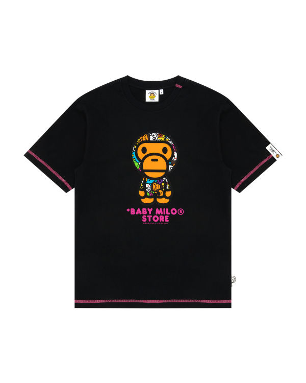 T Shirts Bape Milo Noir Homme | SUE-32256784