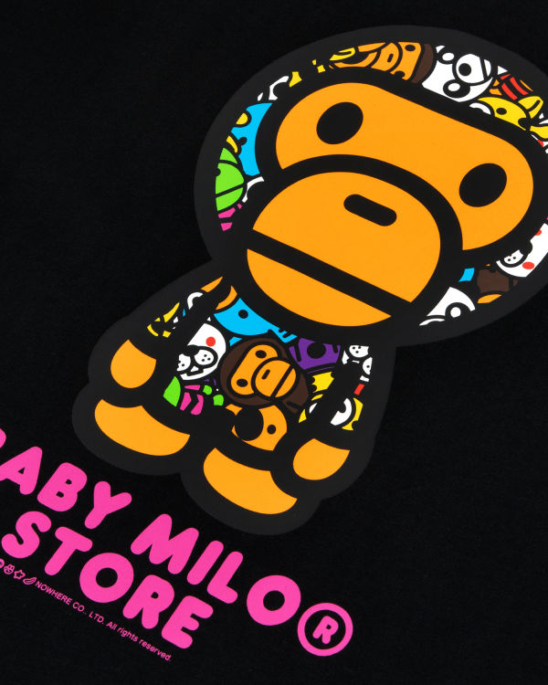 T Shirts Bape Milo Noir Homme | SUE-32256784