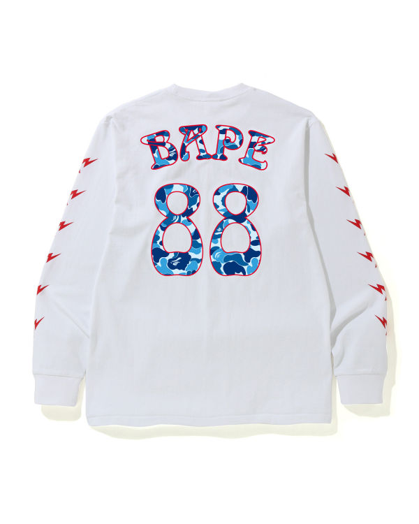 T Shirts Bape ABC 88 Bleu Homme | YWW-64954039