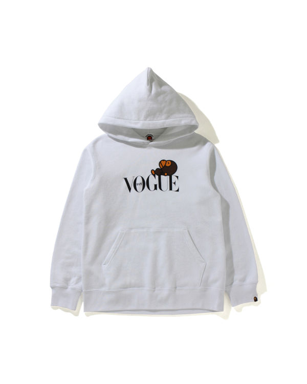 Sweat à Capuche Bape X Vogue Milo Pullover Blanche Enfant | JMD-71559670