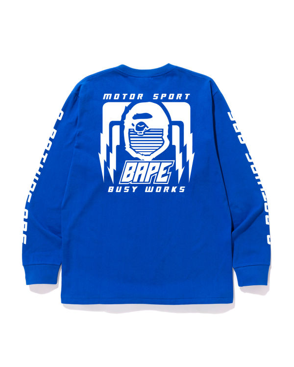 T Shirts Bape Motor Sport Bleu Homme | LMA-20717222