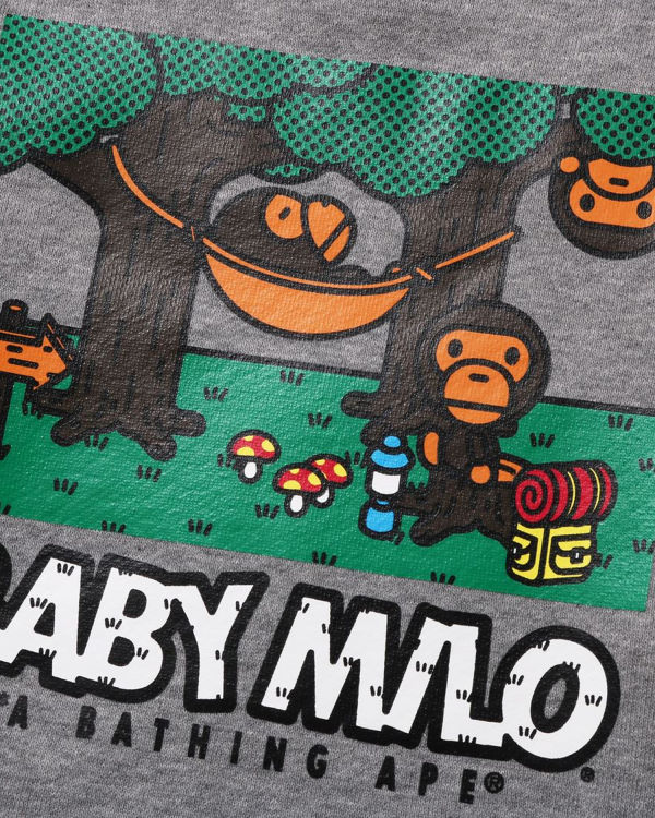 Sweats Bape Milo Camo Hammock Crewneck Grise Enfant | BLQ-76111791