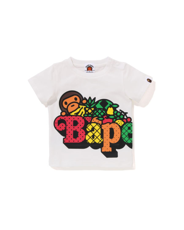 T Shirts Bape Milo Fruit Blanche Enfant | SQW-38425056