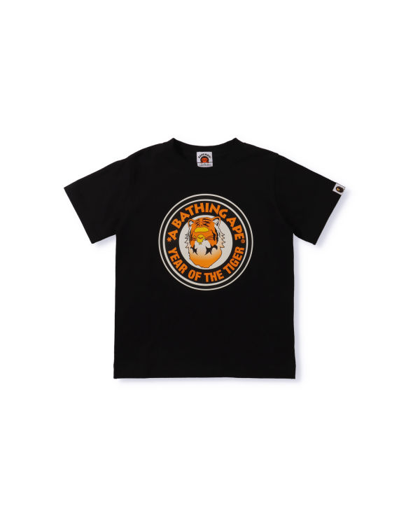 T Shirts Bape Year Of The Tiger Noir Enfant | AAD-07099725