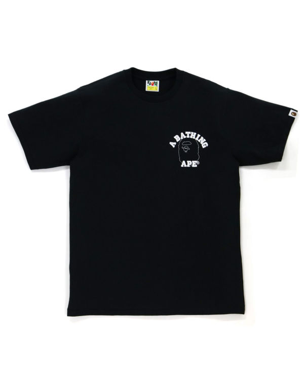 T Shirts Bape Line 1st Camo Face Noir Homme | KRZ-88442198