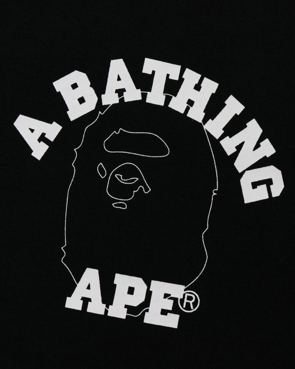 T Shirts Bape Line 1st Camo Face Noir Homme | IET-75446312