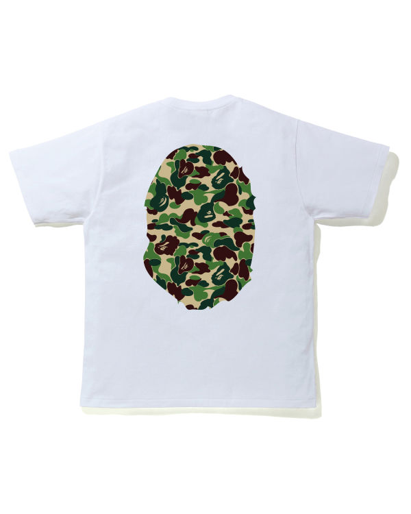 T Shirts Bape ABC Camo Big Ape Head Vert Homme | TUZ-89647415