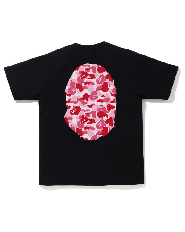 T Shirts Bape ABC Camo Big Ape Head Rose Homme | PSD-35382128