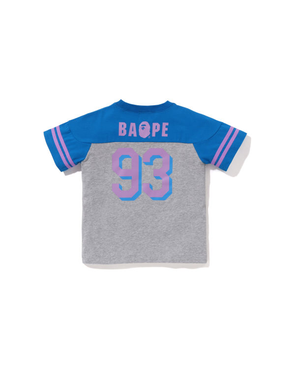 T Shirts Bape Football Bleu Enfant | AFP-95459916