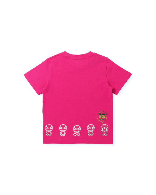 T Shirts Bape BK15th Anniversary Milo Rose Enfant | PAL-64197059