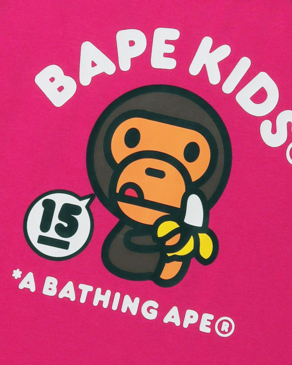 T Shirts Bape BK15TH Anniversay Milo Rose Enfant | GPR-98888948