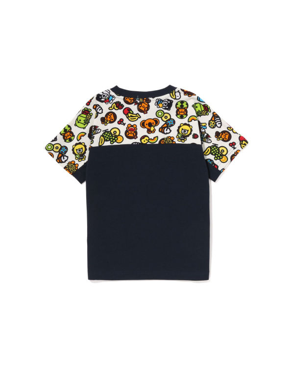 T Shirts Bape Milo Mixed Fruit Bleu Marine Bleu Enfant | YFO-61455239