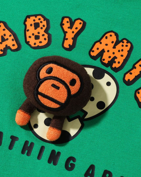 T Shirts Bape Milo Plush Doll In An Egg Turquoise Enfant | NNK-77545243