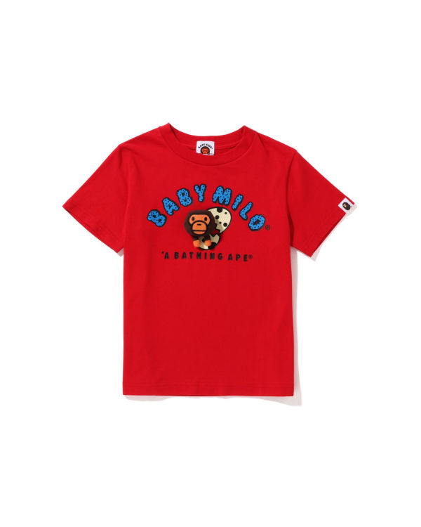 T Shirts Bape Milo Plush Doll In An Egg Rouge Clair Enfant | XTN-38197446