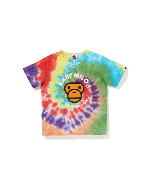 T Shirts Bape Milo Dyed Orange Enfant | XYR-62304478