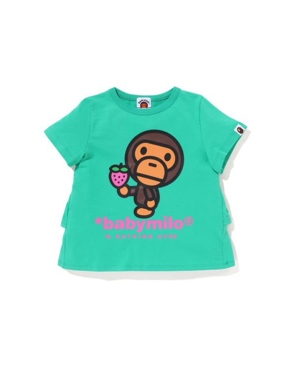 T Shirts Bape Milo Strawberry Frill Vert Clair Enfant | SEC-88264581