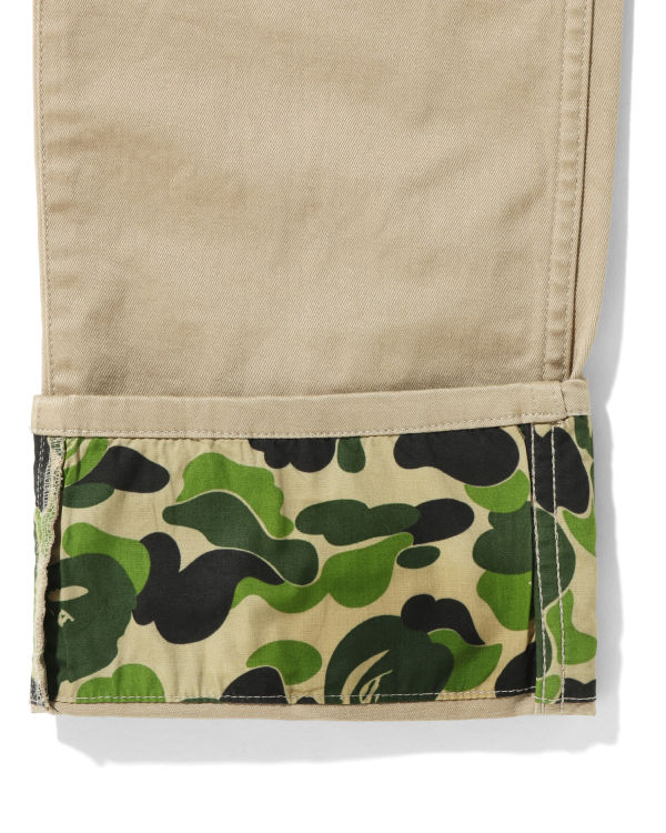 Pantalon Bape ABC Camo Cuffed JR Beige Enfant | TXA-97303753