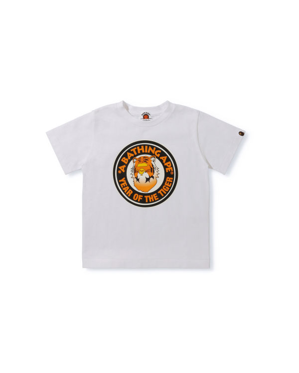 T Shirts Bape Year Of The Tiger Blanche Enfant | NBZ-36969756