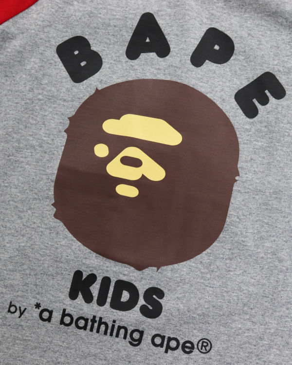 T Shirts Bape BK15th Anniversary Ape Head Grise Enfant | XVR-67704408