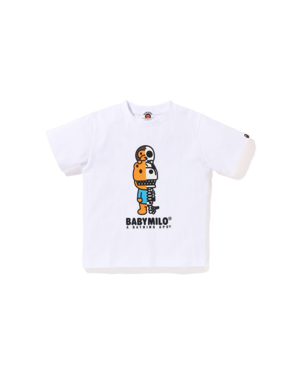 T Shirts Bape Glow In The Dark Rex Bone Blanche Enfant | LMA-81570093