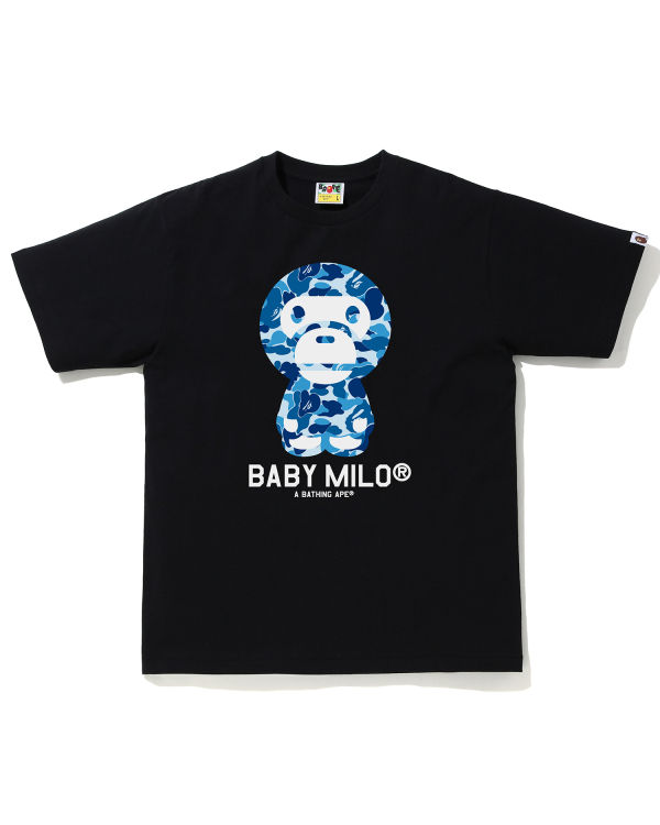 T Shirts Bape ABC Camo Milo Noir Homme | WVC-62566891