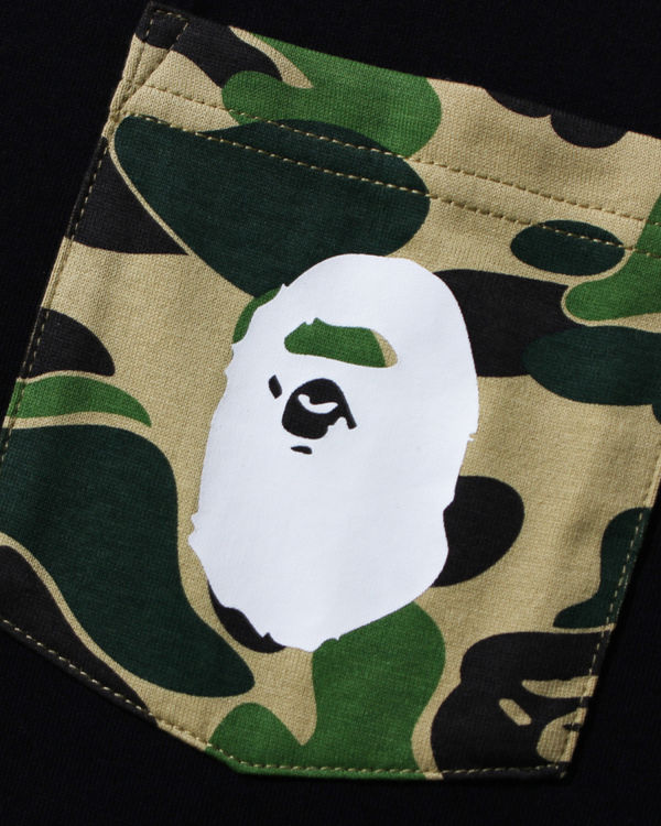 T Shirts Bape ABC Camo pocket Vert Homme | YBY-98436399