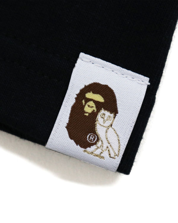 T Shirts Bape X OVO Milo Noir Homme | ZDI-75327066