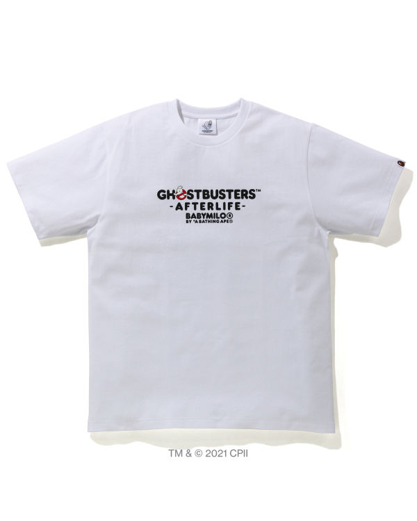 T Shirts Bape X Ghostbusters Milo Blanche Homme | CKQ-22040624