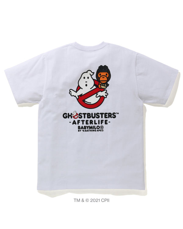 T Shirts Bape X Ghostbusters Milo Blanche Homme | CKQ-22040624