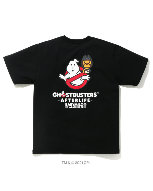 T Shirts Bape X Ghostbusters Milo Noir Homme | TAO-46148586