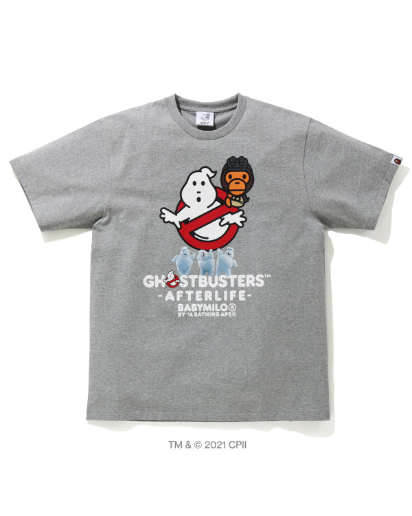 T Shirts Bape X Ghostbusters Milo Grise Homme | IEH-68254678