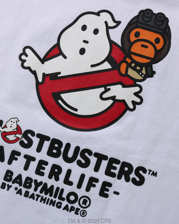 T Shirts Bape X Ghostbusters Milo Blanche Homme | CKQ-22040624