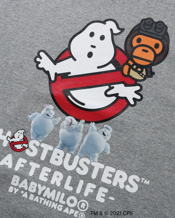 T Shirts Bape X Ghostbusters Milo Grise Homme | IEH-68254678