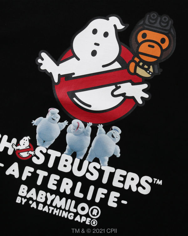 T Shirts Bape X Ghostbusters Milo Noir Homme | UPT-04495835