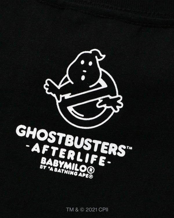 T Shirts Bape X Ghostbusters Milo Noir Homme | UPT-04495835