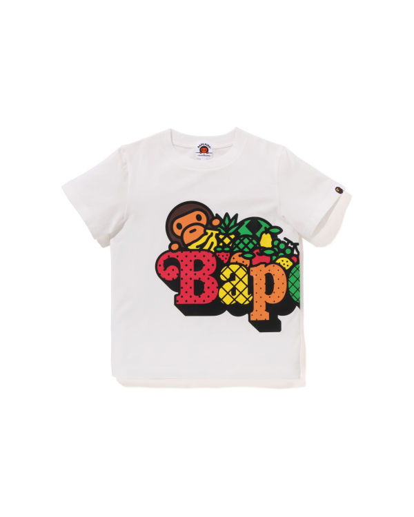 T Shirts Bape Milo Fruit Blanche Enfant | YNP-13746554