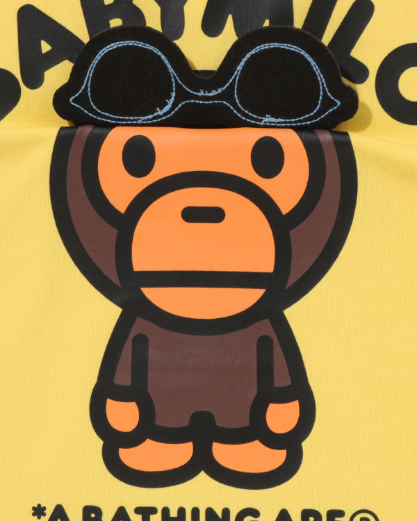 T Shirts Bape Milo Sunglass Patched Jaune Enfant | SKT-02635815