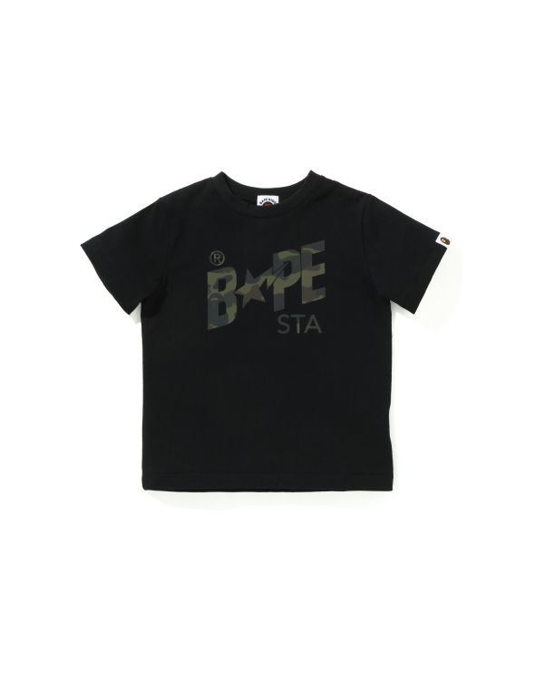 T Shirts Bape Reflector 1st Camo Sta Logo Noir Enfant | IHQ-35323558