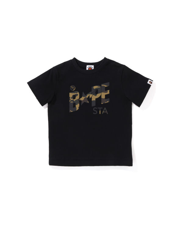 T Shirts Bape Reflector 1st Camo Sta Logo Noir Enfant | HFT-98291645