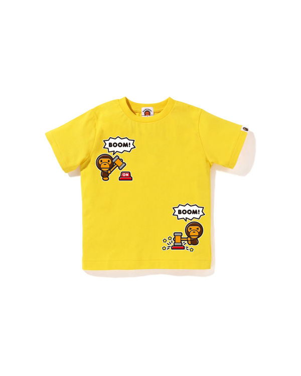 T Shirts Bape Milo Speech Balloon #4 Jaune Enfant | GCD-62333474