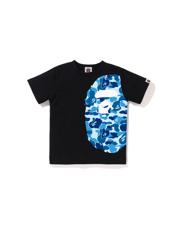 T Shirts Bape ABC Camo Side Big Ape Head Noir Enfant | SUF-74176989