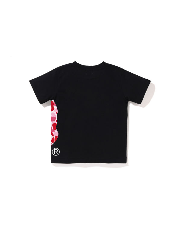 T Shirts Bape ABC Camo Side Big Ape Head Noir Enfant | ANX-63911977