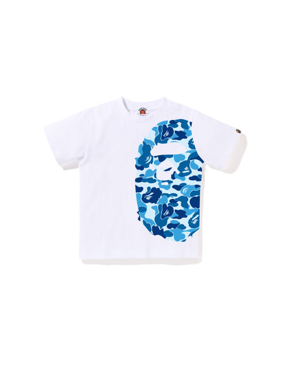 T Shirts Bape ABC Camo Side Big Ape Head Blanche Enfant | ZAY-41138357