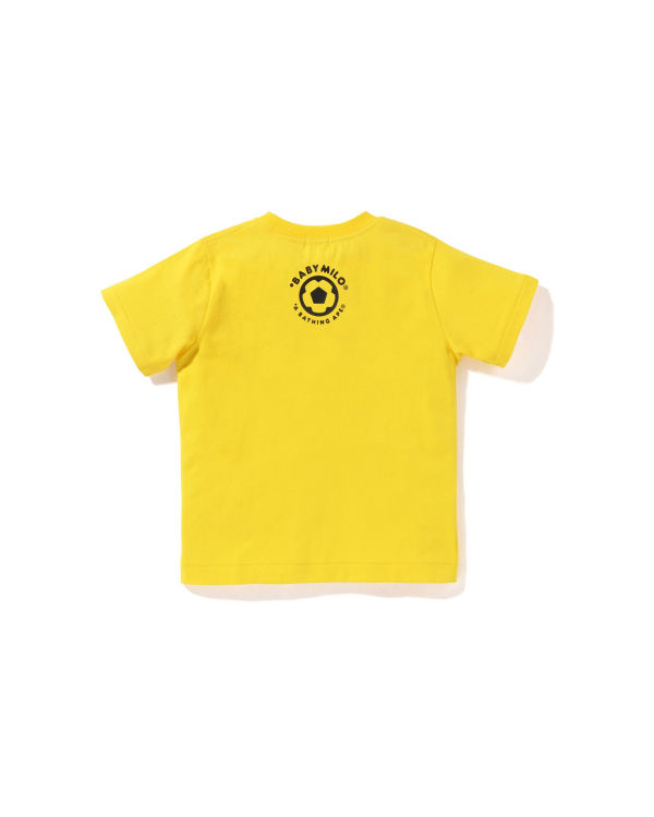 T Shirts Bape Milo Soccer Jaune Enfant | QVT-15113653