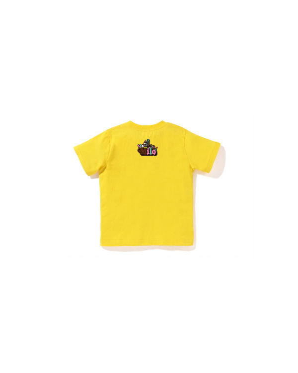 T Shirts Bape Milo Mixed Fruit Milo & Lisa Jaune Enfant | LZM-65852039